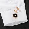 Mens Classic 26 Alphabet Initial Letter Cufflinks A B C D E F G H I J K L M N O P Q R S T U Sleeve ButtonV W X Y Z