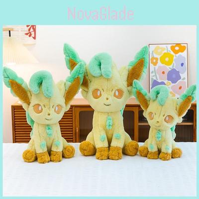 Leafeon Stuffed Animal Plush Doll With Short Plush Material For Gift And Play