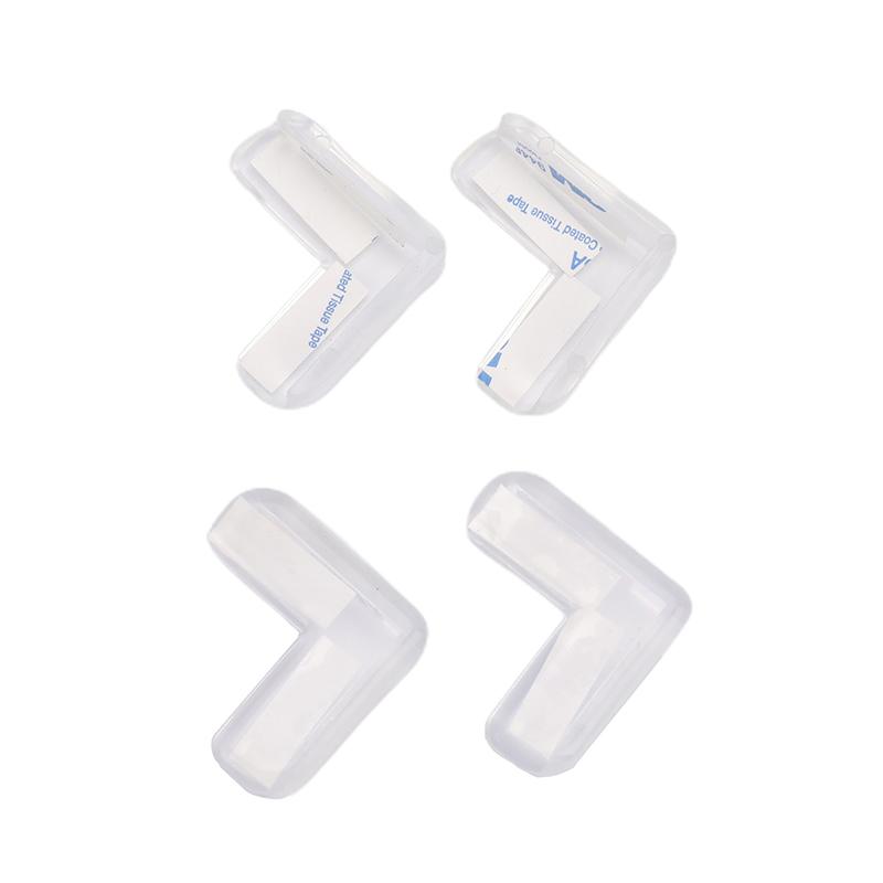 4 Stk Silikon Baby Safety Protector Møbel Hjørnedeksel Antikollisjonskant