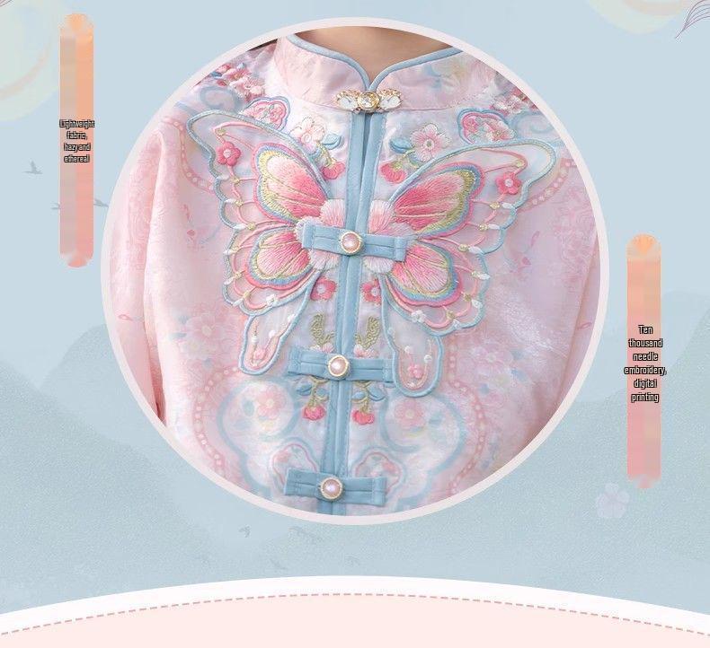 2026 Neues Hanfu-Set für Frühling/Herbst: Mädchen-Mamian-Rock im Feenstil