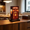 Vintage Lamp Retro Miniature Table Lamp with Warm Led Glow USB