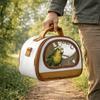 Folding Parrot Out Bag Transparent Window Bird Transport Cage Pet Handheld Bag  Activities