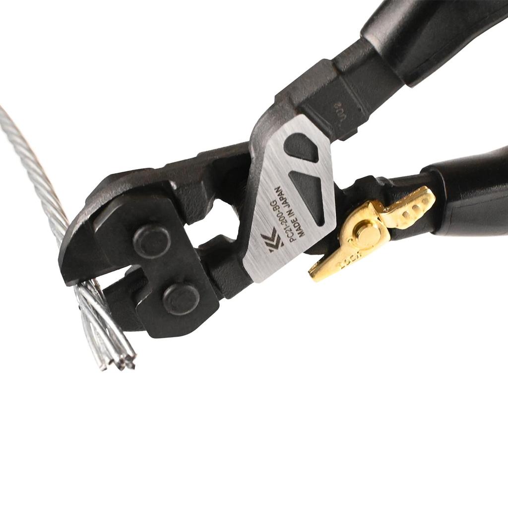 KUROKIN Forged Hand 215mm overall Black Fujiya Clippers, length, PC21-200-BG, & Gold,