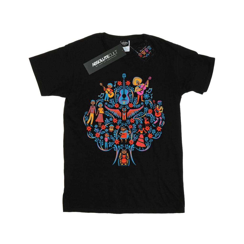 Disney Boys Coco Tree Pattern T-Shirt