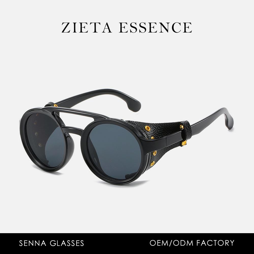 Cyberpunk Sunglasses A Hip Hop Personality Os Glasses Men'S And Women'S Niche Belt Buckle Sunglasses