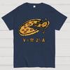 A Pizza Pi Cotton Summer Casual Cool Loose T-Shirt
