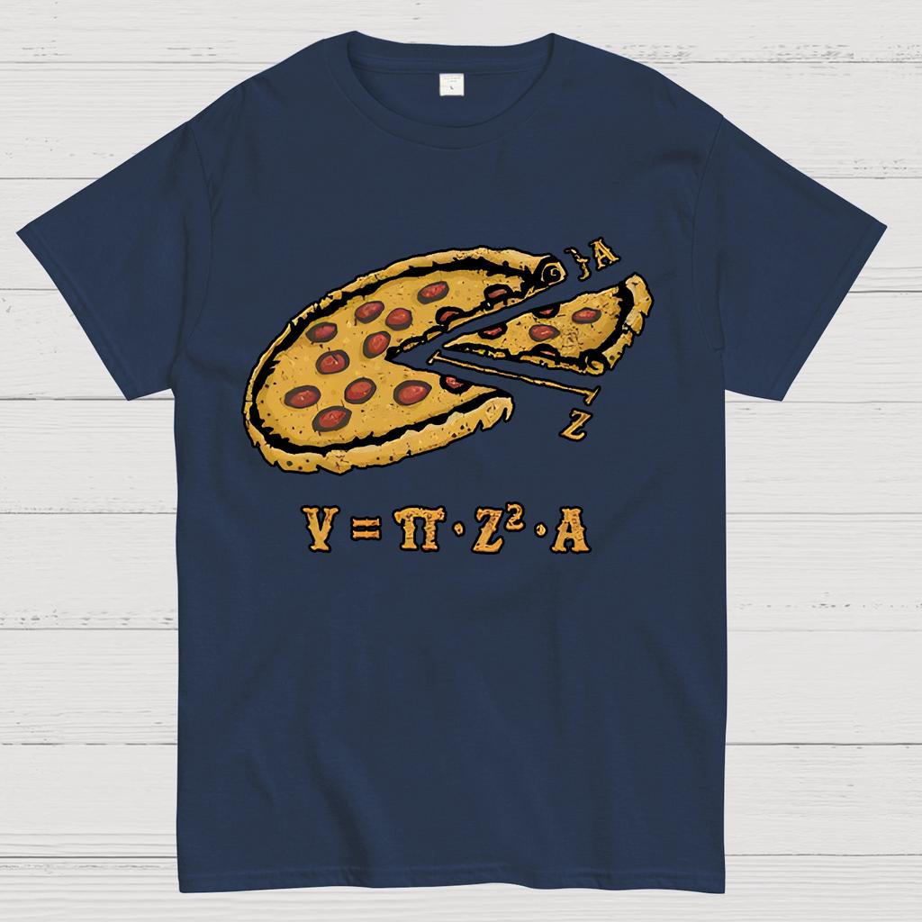 A Pizza Pi Cotton Summer Casual Cool Loose T-Shirt