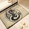 Monster Hunter Fashion Room Mats Retro Multiple Choice Living Room Kitchen Rug Non-Slip Welcome Rug