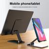 Foldable Phone Holder Universal T5 Metal Portable Phone Shelf Stable Mobile Phone Video Viewing Stands Non-slip for Home Office