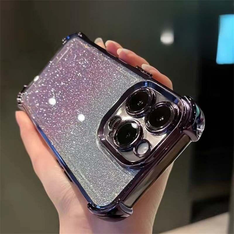 Glitter Magnetic Mirror Holder Case For OPPO A79 A2 5G A78 A38 A18 A17 A16 A15 A15S A3 PRO A76 A96 A57 2022 A54 A58 A53 A33 2020