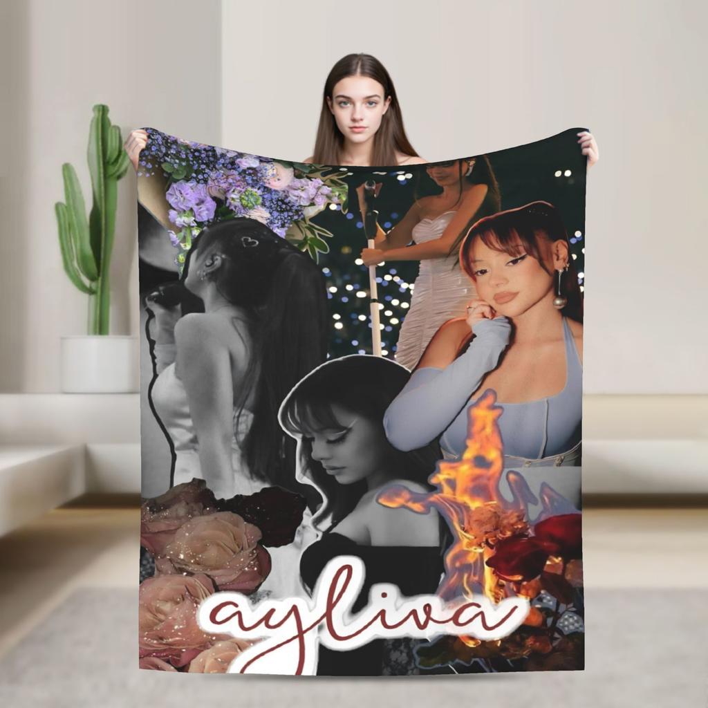 Ayliva Singer Tour 2025 Blanket Multi-size Super Soft Cozy  Throw Blankets for Couch Sofa and Bed