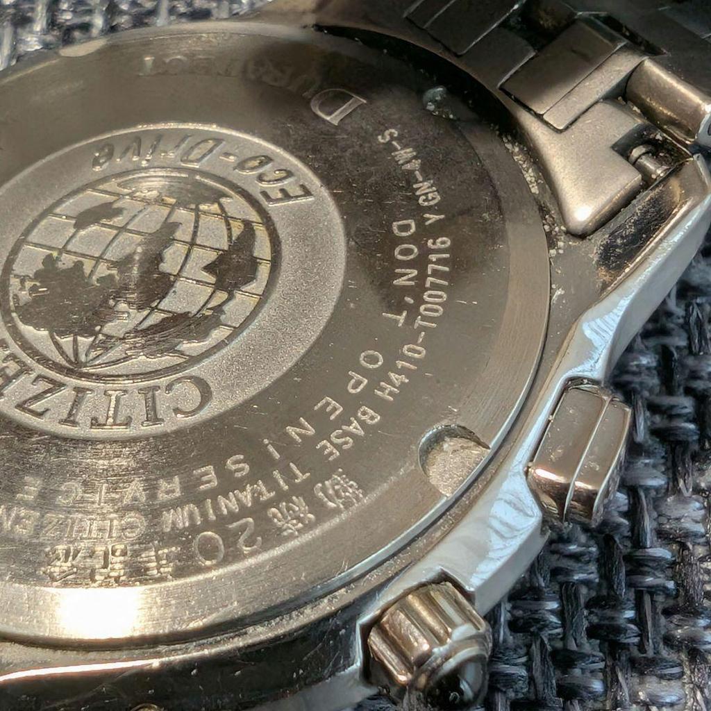 Used CITIZEN ECODrive EXCEED Watch (Reason for Discount)