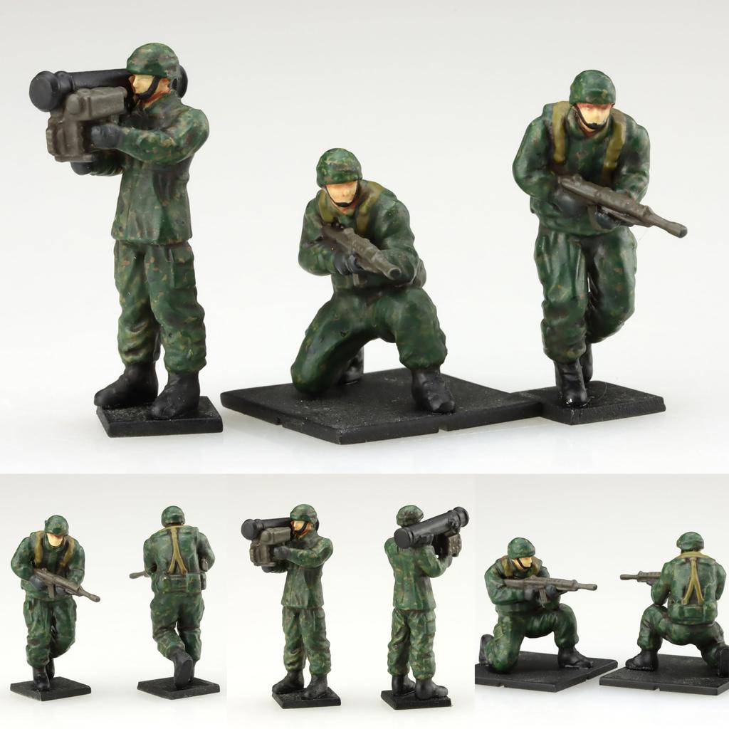 Military Series Japan Ground Force Member Type Plastic Model 1/72 No.26 Self-Defense (Ground 1)