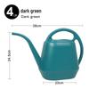 Durable Green Watering Can for Indoor/Outdoor Plants and Vegetables