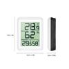 Wireless Mini LCD Digital Thermometer Hygrometer Indoor Outdoor  degrees C  degrees F Temperature Humidity Monitor