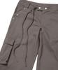 Gillaakaibeu Pocket Embroided String Cargo Pants_Brown