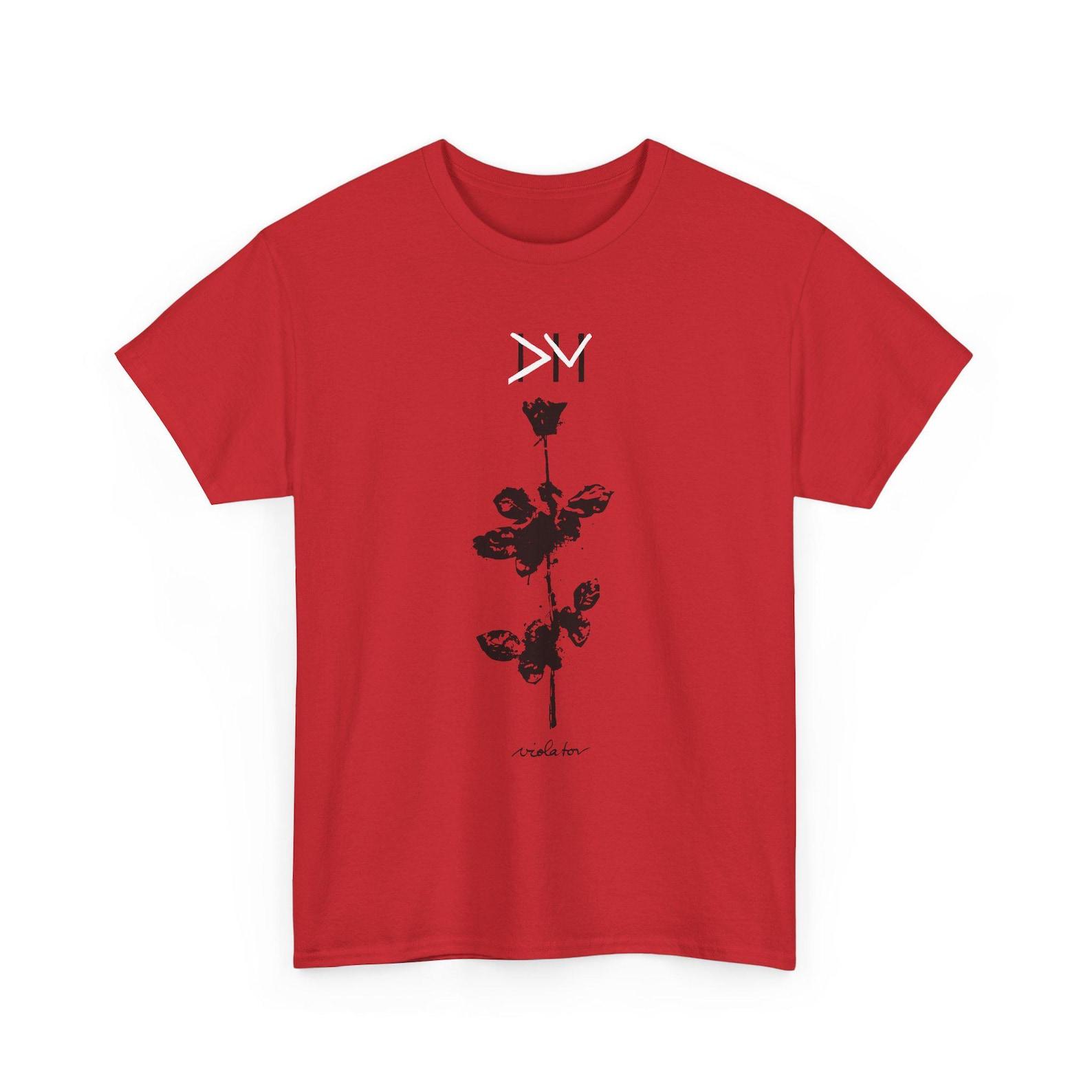 Violator Depeche Mode Unisex Heavy Cotton Tee 4XL