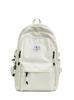 Schoolbag1011 Japanese Ins Style Girl Schoolbag Simple and Lightweight Backpack College Style High School Student Solid Color Casual Backpack