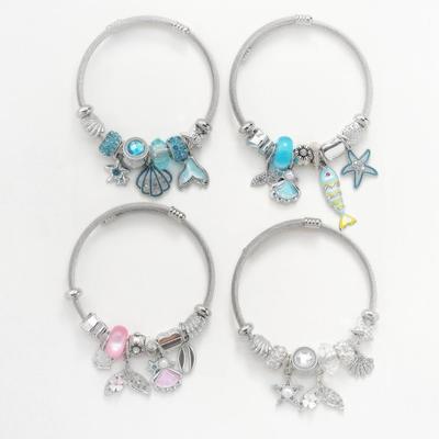 Fishtail Muschel Anhänger Armband - Luxuriöses europäisches & amerikanisches Design für Damen
