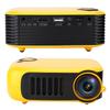   Portable Home 480*320 HD Resolution Video Projector Yellow for Children