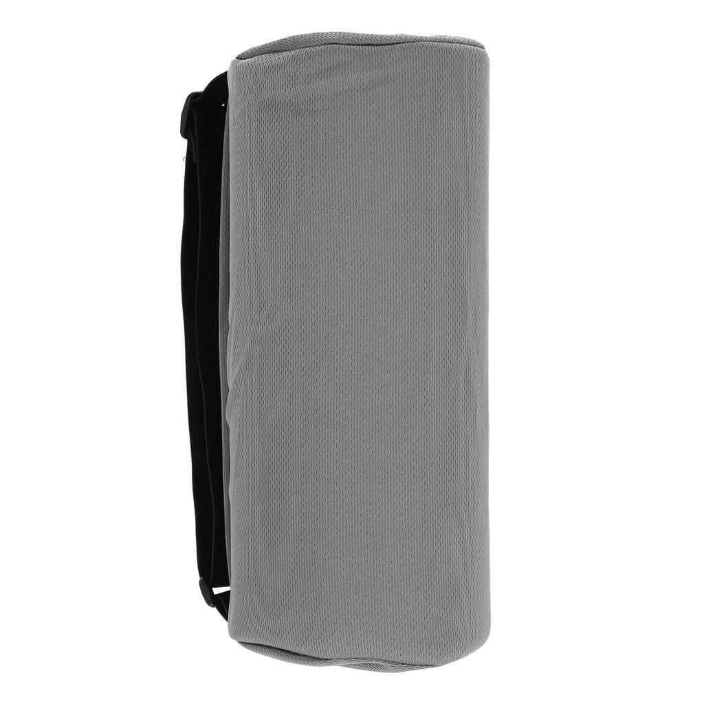 Lumbar Roll Pillow Multifunctional Back Roll Waist Support Cylinder Pillow with Strap