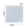 Holographic Laser Silicone Film Geometric Shape Light and Shadow Transfer Patch for DIY Coaster Tray Epoxy Resin Mold Decoration