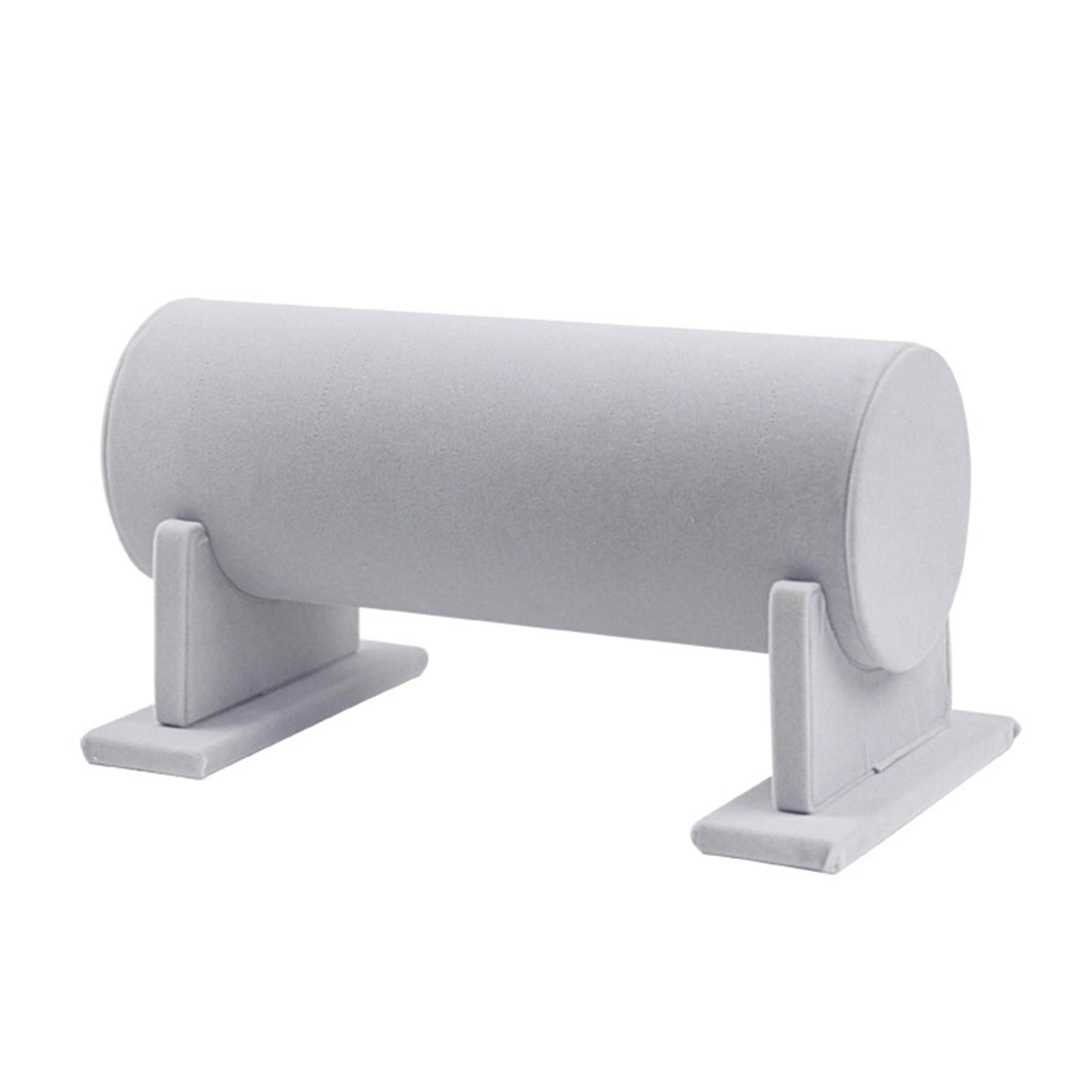 

Держатель для повязки на голову, органайзер, бархатная стойка для демонстрации ювелирных изделий, стойка для ювелирных изделий, стойка для показа обручей для волос для девочек и женщин серый