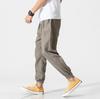 Summer Men's Cotton Linen Casual Harem Pants Men Joggers Man Trousers Male Chinese Style Baggy Pants
