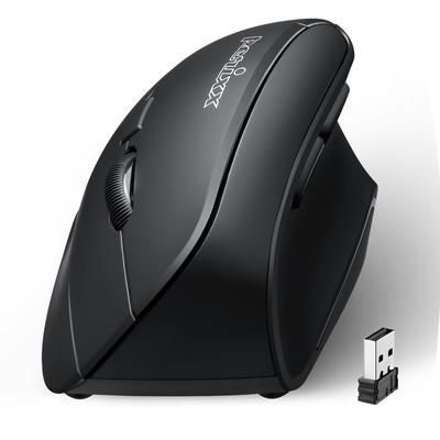 Perixx Ergonomic Mouse Vertical USB Ergonomic Design PERIMICE-715II Right-handed (Wireless)