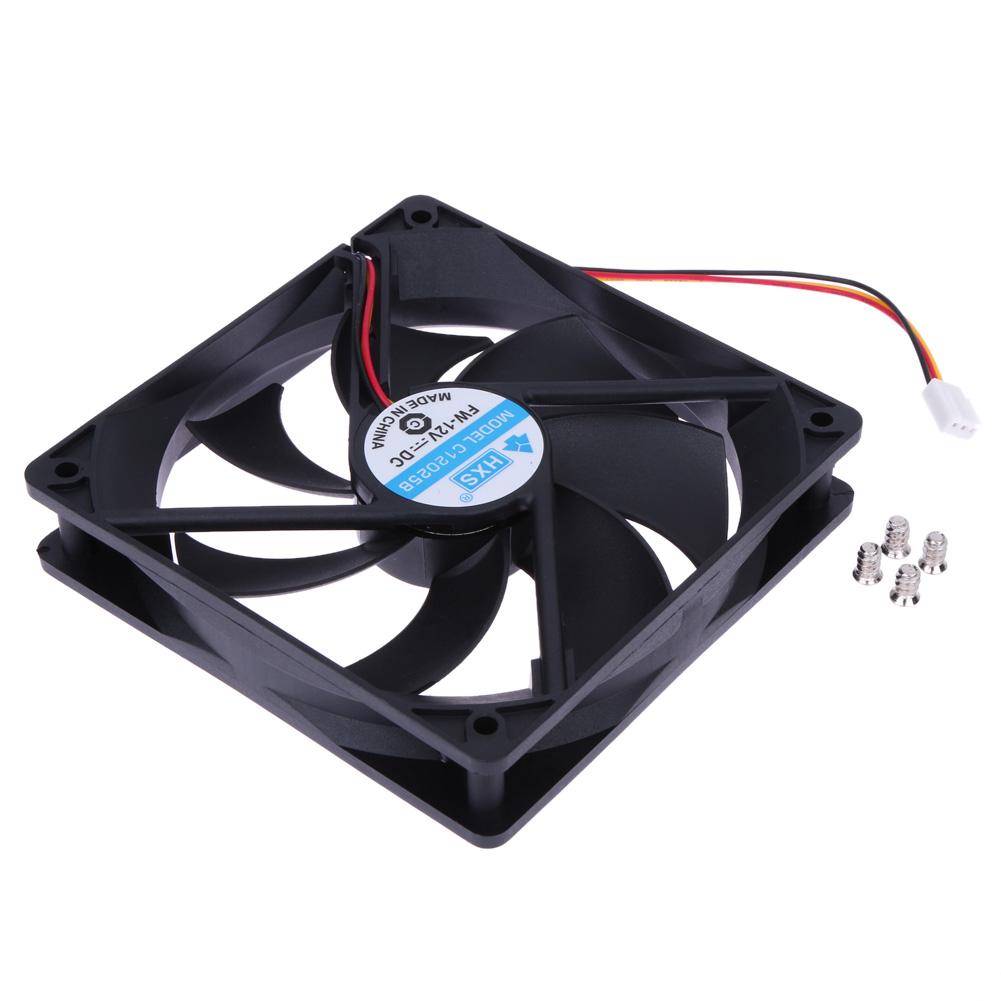 120mm Case Fan 12V 3Pin Portable Computer Case Cooler 1300RPM PC CPU Cooling Cooler Fan PC Case CPU Cooling Cooler Fan for PC