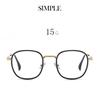 Blue Light Blocking Oval Prescription Eyeglasses For The Nearsighted Women Student Single Lens Myopia Spectacles 0 -0.5 -1.0 To -6