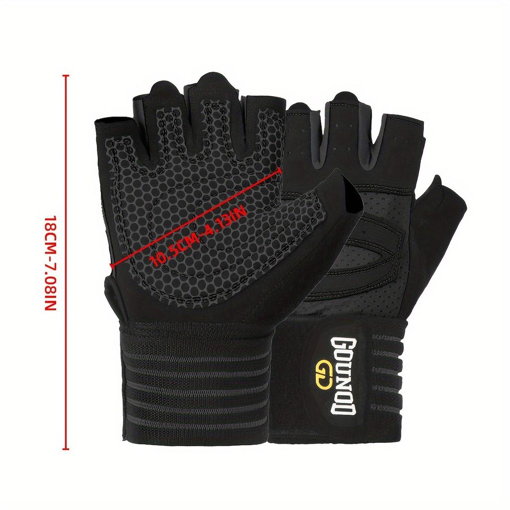 high qualityGOUNOD 1 Pair Workout Gloves for Men Women, Weight Lifting Gloves with Excellent Grip, Lightweight Gym Gloves for Weightlifting, Cycling,