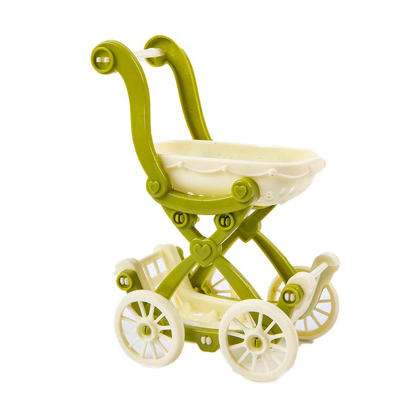 

Аксессуары для кукол Кукольный симулятор Корзина для покупок Пластиковые аксессуары для игрушек зелёный