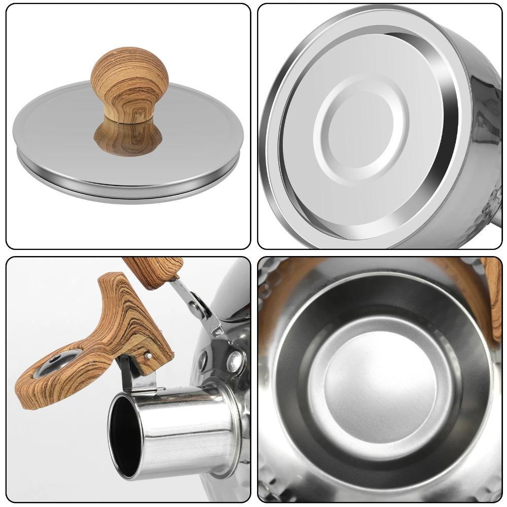 With Anti-scald Handle Stove Gas Water Kettle Teapot for Trips  Gas Induction Cooker