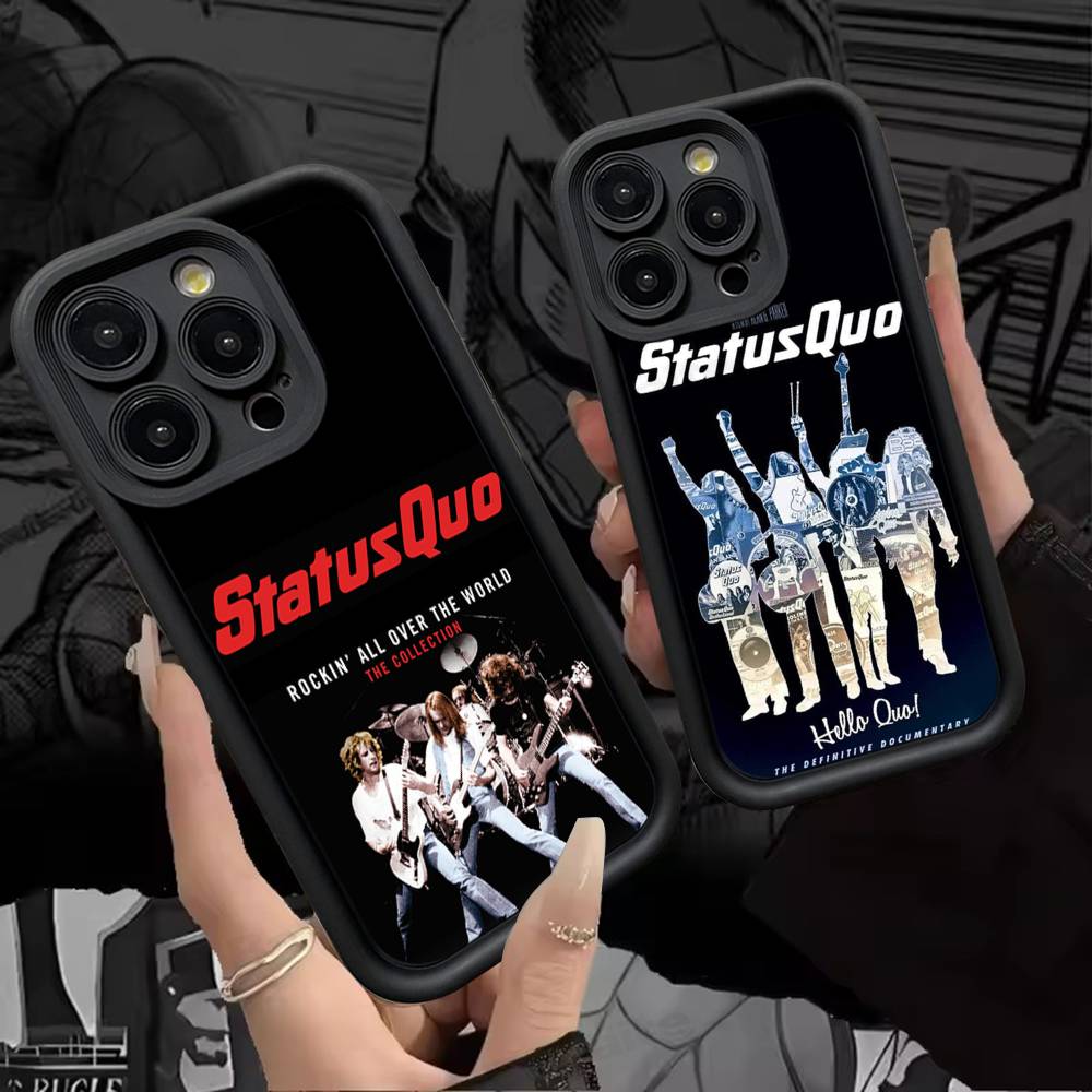 S-STATUS QUO Handyhülle Für IPhone 17 16 15 13 11 12 14 Pro Max Plus Silikon Hülle Schale