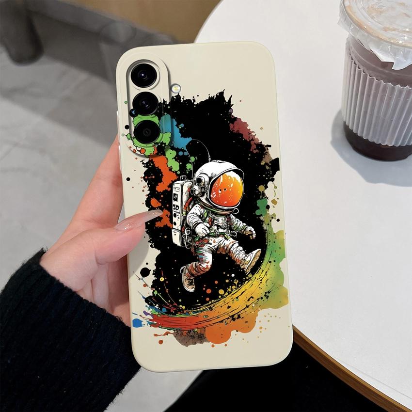 Phone Case For Samsung Galaxy A57 A37 A27 5G Cheerful Design Patterns Full Coverage Bumper For Samsung A 27 Soft Smooth Housing