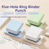 Anti Slip 5 Hole Puncher DIY Paper Punch Portable Loose Leaf  Book Page Stitcher  Planners