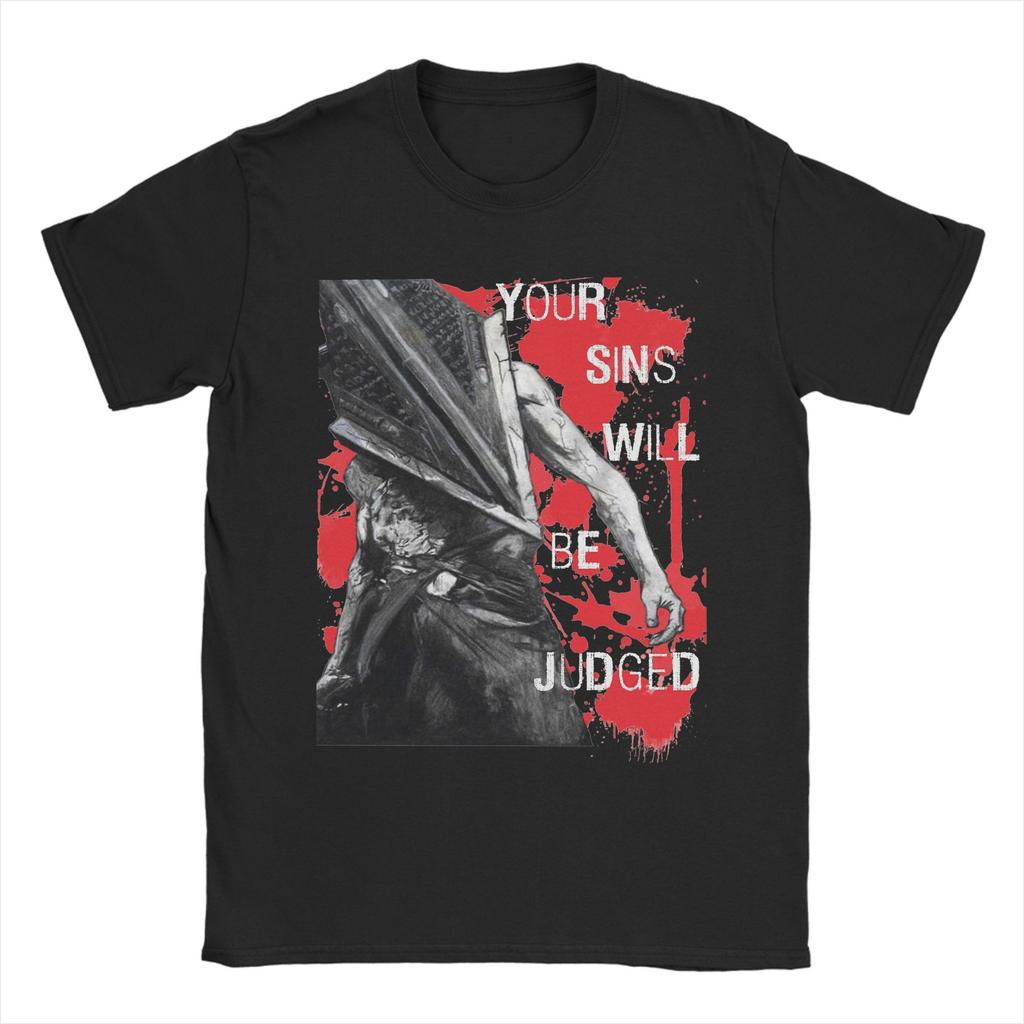 Silent Hill - Emblem The Halo of the Sun T-Shirts Funny 100% Cotton Tee Shirt Crew Neck Short Sleeve T Shirts Printing Clothing