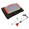 3 Layers Foldable Fish Unhooking Mat With Fishing Lure Box Fishing Bracket Alarm for Angling