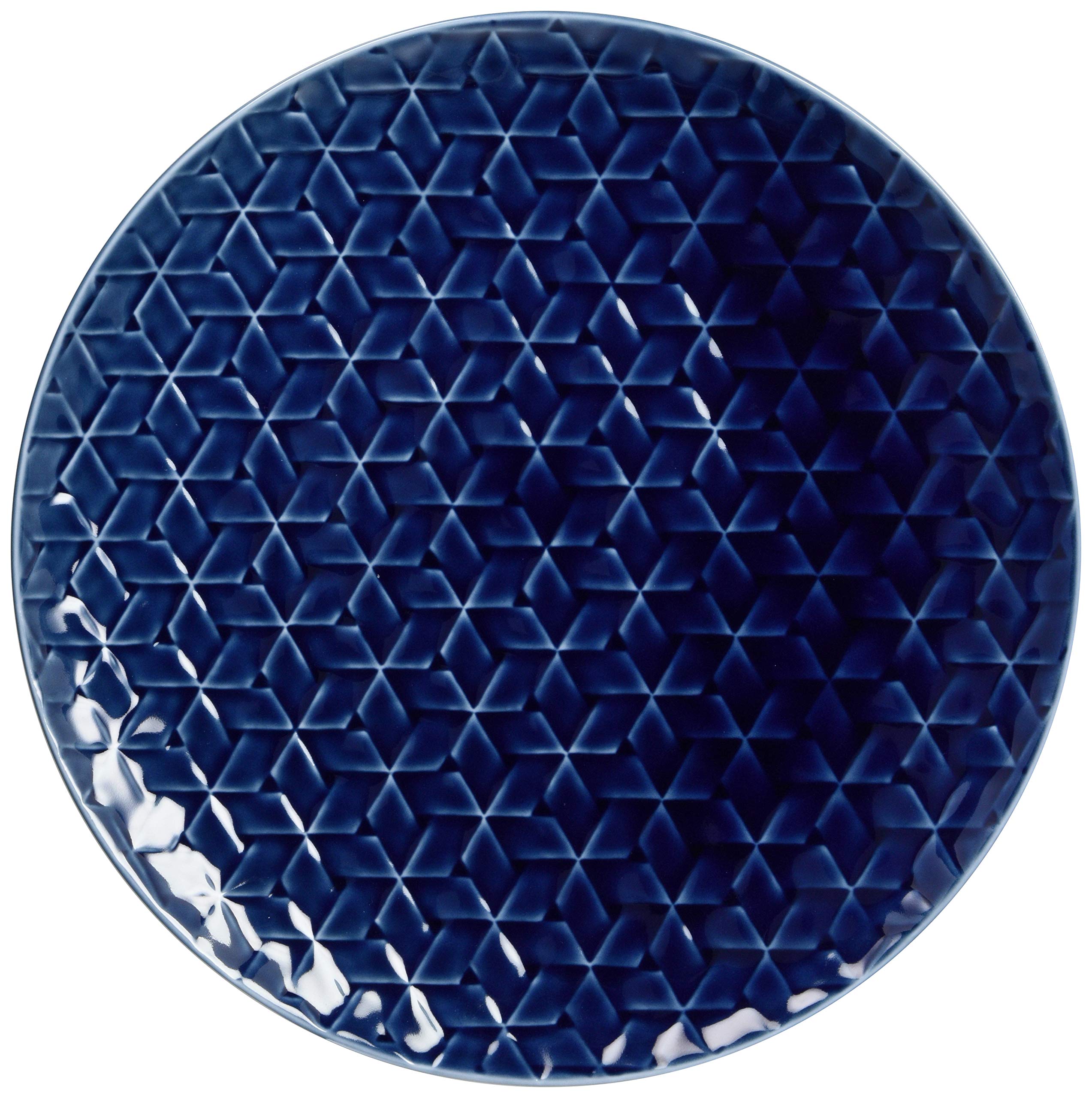 

Большая тарелка Yamani Blue Hatago 5218656 28,3 синий