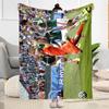 Football Match Progress Blanket Ultra-Soft Suitable for Office Seaside Bedding for All Seasons Modern Style Birthday Christmas Gift Blanket