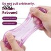 Relaxation Squeeze Ball 3Pcs Stress Relief Toy Set, Flow Pattern Cube Sensory Anxiety Toy, Soft Stretchy Clear Jellyfish Pinch for Kids Adults