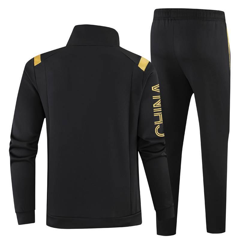Unisex National Team Sportswear Set: Stand-Up Collar Jacket for Taekwondo & Martial Arts Training
