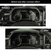 Interior Dashboard Meter Panel Frame Cover Trim for Ford F150 + Carbon Fiber