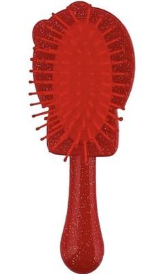 Kokeshi Hello Kitty Hairbrush - Glitter Red Cherry Blossoms