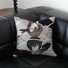 Classic comics BBungo Stray Dogs Cushion Cover Pillow Case Antidustmite Invisible zipper silky plush cushion
