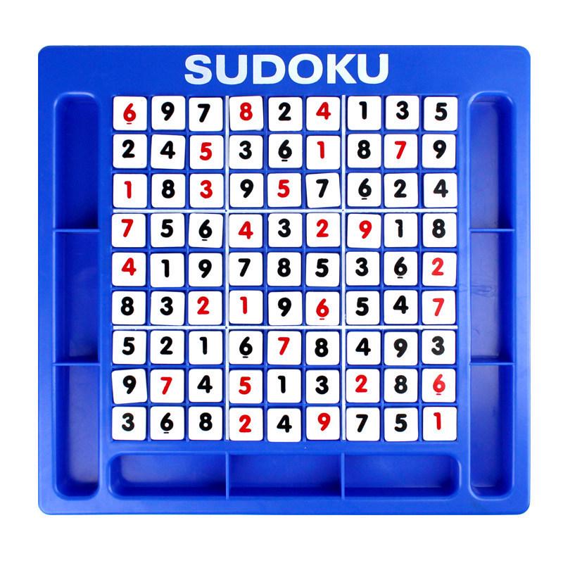 Jiugongge Sudoku Game Chess, Children Develop Logical Thinking Training Classic Board Game Play
