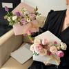 Flower Box Folding Paper Wrapping Bag 5 Pieces Florist Bouquet Envelope Boxes For Women Friends Lover Festivals Birthday