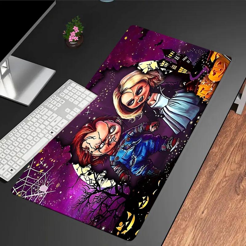 Chucky's Creepy Knife Play Mouse Pad, Rubber Base, Mouse Pad for Gamers and Office Use, Gaming Desk , Easy To Clean Mat Christmas fan gifts