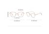 Women's Cat Eye Color-Changing Blue Light Glasses for Migraine Relief - Trendy Clear Lenses
